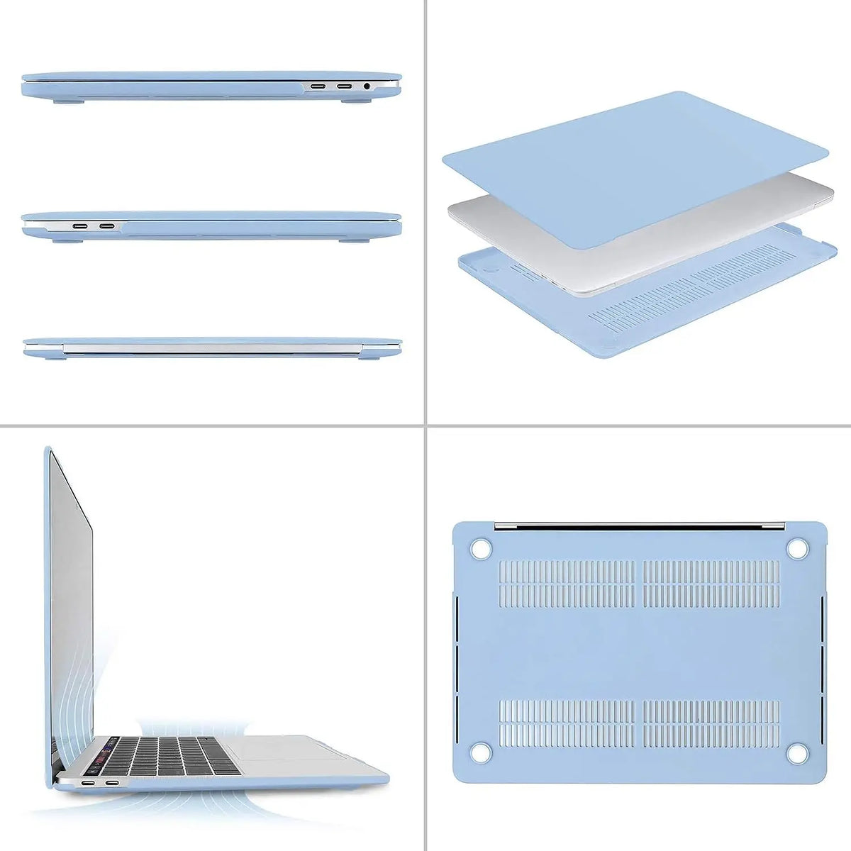Laptop Case For MacBook Air 13 Case M3 A3113 A2337 Air 15 A3114 A2941 Pro 14 16 M4 M3 M2 M1 A3112 A3185 A3401 A2992 A3403 A2991