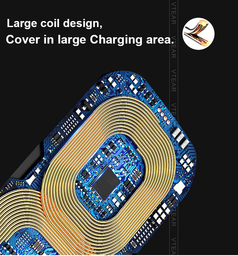 For Audi A4 B8/A5/RS4/RS5 2008-2015 Magnetic Car Wireless Charger with Expansion Cable Fast Cellphone Charging Adapter Parts