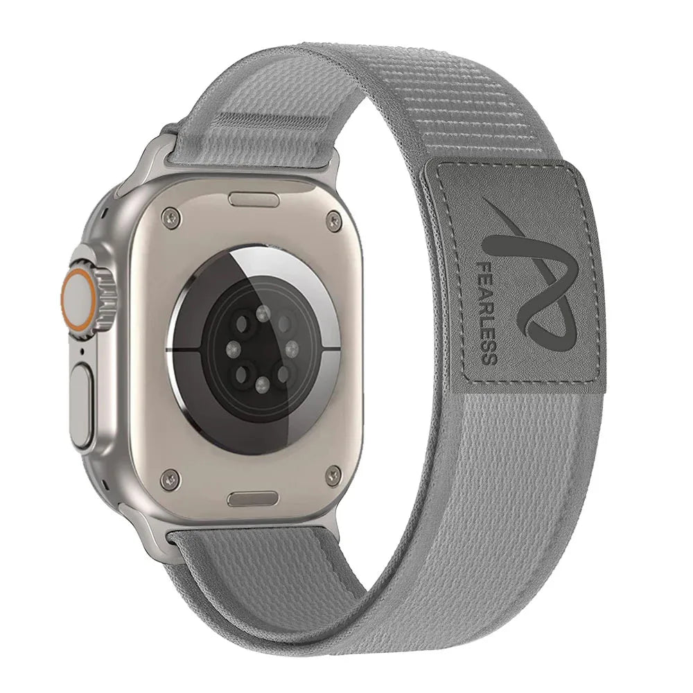 Trail Nylon Strap for Apple Watch Band Ultra 3 2 49mm 44mm 40mm 45mm 41mm 46mm 42mm Bracelet Correa for Iwatch 11 10 9 8 7 Se 6