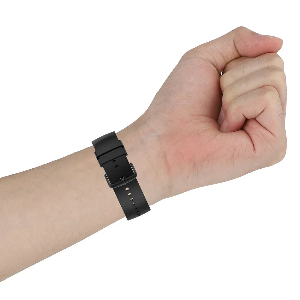 20MM Sport Silicone Strap For Amazfit Bip S Smart Watch Band for Amazfit GTS 4 2 Mini 3 2E Bracelet Bip U/U Pro/ GTR 42mm Correa