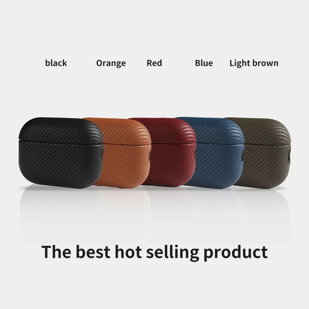 Genuine Leather Case For AirPods 5 Cases Handmade Wireless Bluetooth Earphone Protective Sleeve For AirPods 4 Pro 3 Pro 2