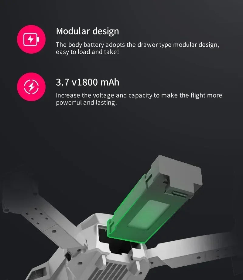 2026 New E88 Pro RC Drone 4K 1080P Wide Angle Dual HD Camera Foldable Quadcopter WiFi FPV Altitude Hold