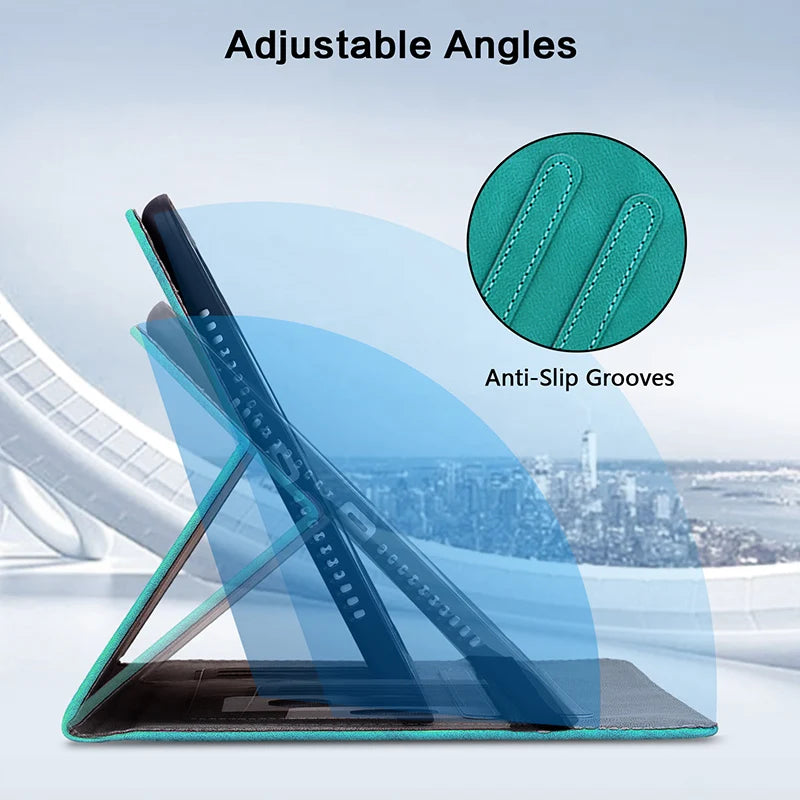 Leather Case for iPad Air 11 13 2024-26 iPad 5th 6th 7th 8th Gen iPad 10.9 2022 11th 2025 Pro 11 2024 9.7 2018 Mini 8 6 Shell
