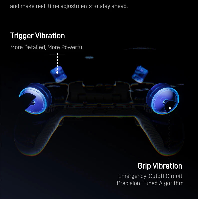 Flydigi Vader 5 Pro V2 Global Version Wireless Bluetooth Gamepad for PC NS Mobile + 2nd Gen Phone Holder | Phone User Optimized