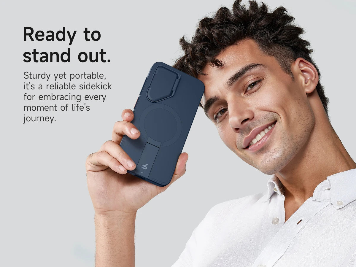 For Samsung Galaxy S25 Ultra S25+ Case Magnetic Shockproof Bumper Protective Cover with Camera Cover Adjustable Metal Kickstand