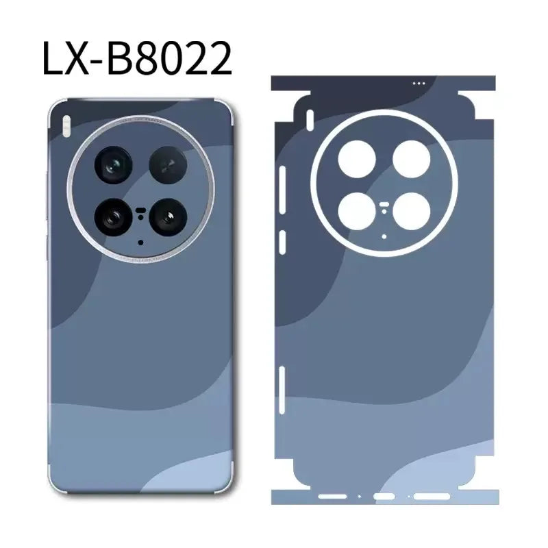 Colorful Decal Skin for Vivo X300/x200/x100pro Ultra Back Film Wrap Rear Screen Protector Anti-scratch Durable Sticker