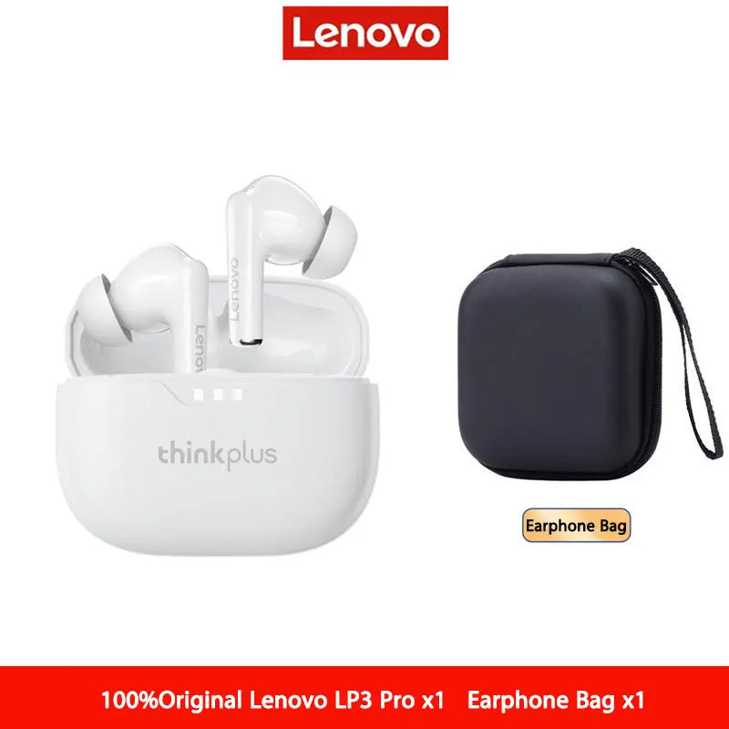 Original Lenovo Lp3 Pro TWS Headphones Wireless Bluetooth 5.3 Earphones HIFI Sound Noise Reduction HD Call Sports Earbuds Lp3pro