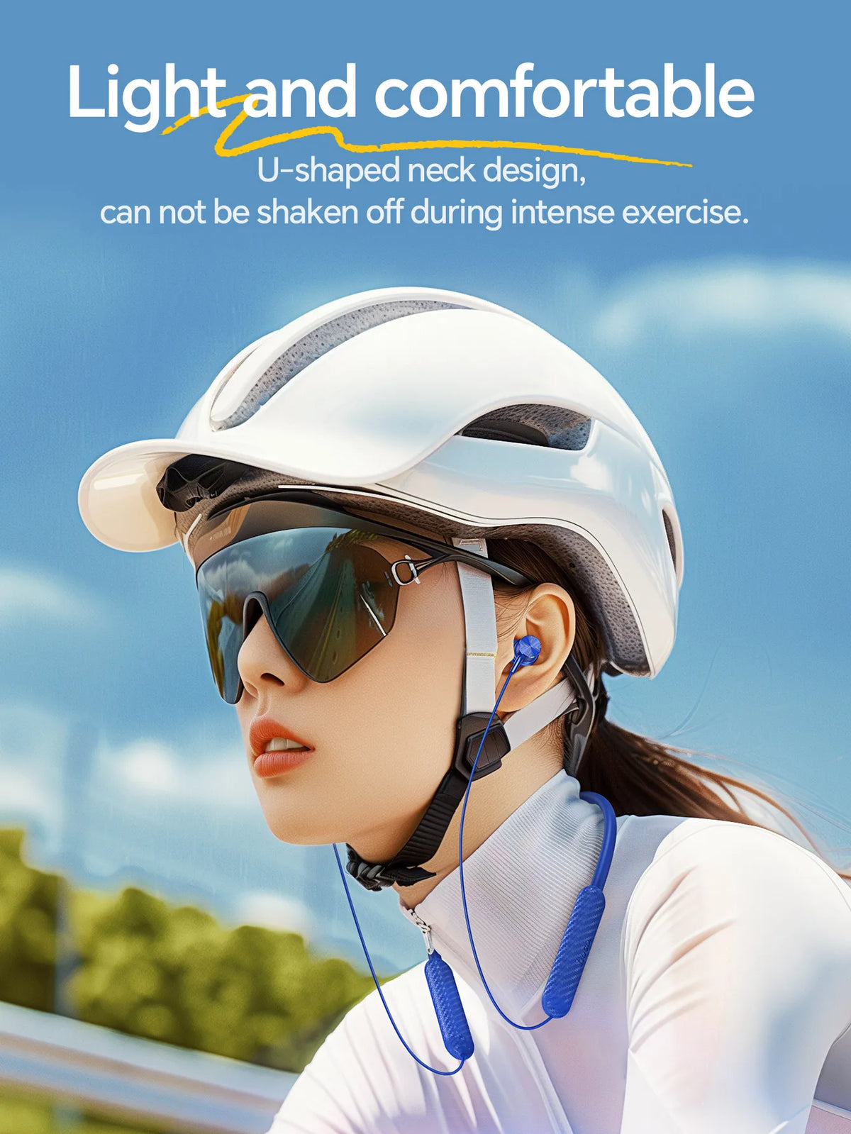 HOCO ES70 Neckband Headsets Bluetooth Wireless Headphones Outdoor Sport Earphones Portable Hifi Sounds Earbuds With Microphone