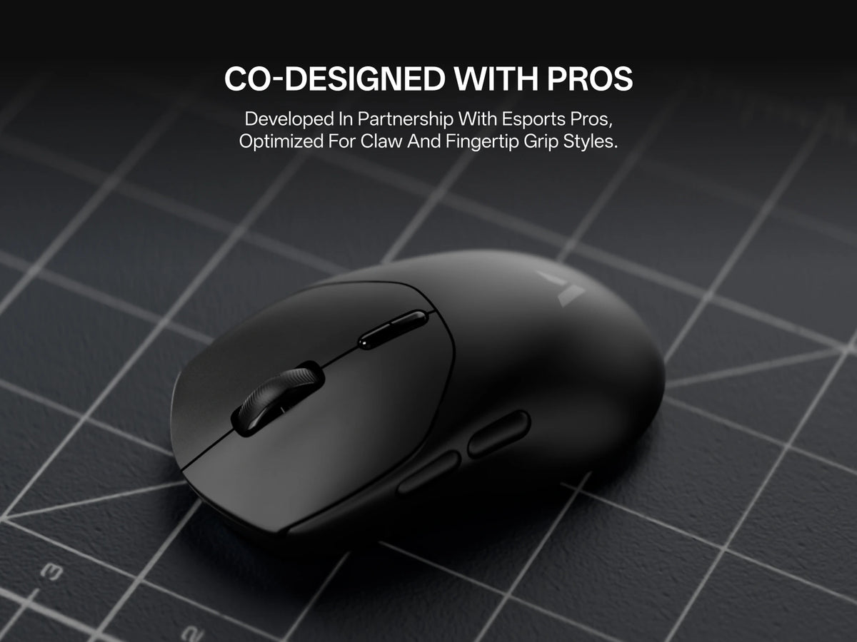 Rapoo VT1 MAX / VT1 Wireless Gaming Mouse 30K/26K DPI True 8K Wireless Polling Rate 49g Lightweight Up to 750 Hour Battery 10 Programmable Buttons On-Board Memory Esports Laptop Gaming Mice Compatible with Windows Mac