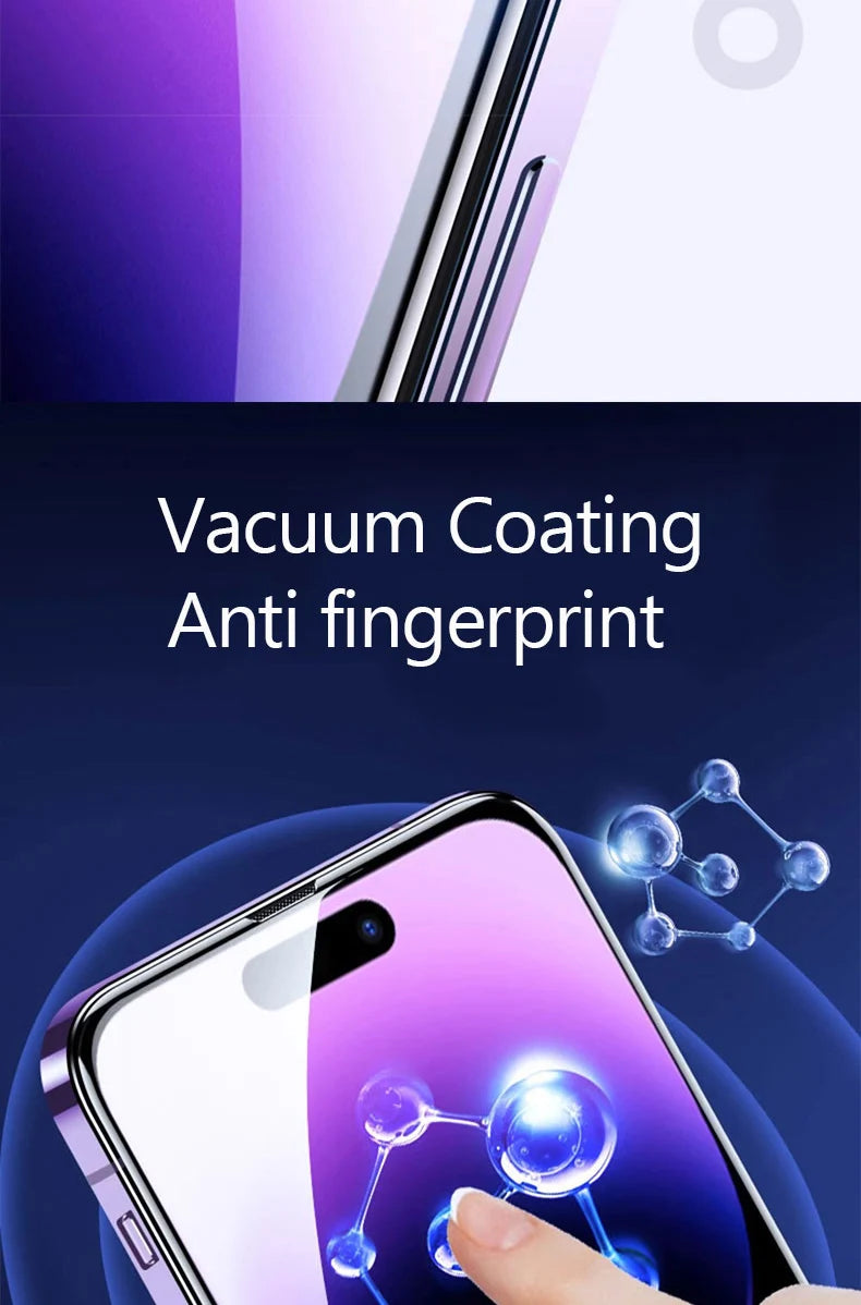 3PCS Tempered Glass For iPhone 12 13 11 14 Pro Max Plus 13 Mini Screen Protector For iPhone 15 16 17 Pro Max 17 Air 16E Glass