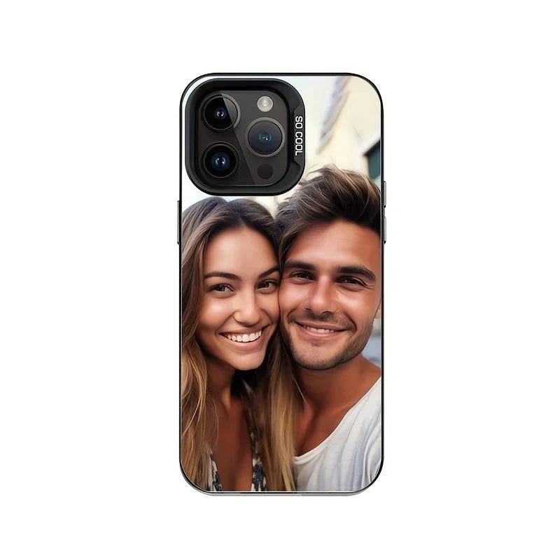 Suitable For iPhone 17 Air 16e 16 15 14 13 12 11 Pro Max Plus Mini IMD Phone Case DIY Photo Customization Shockproof Back Cover