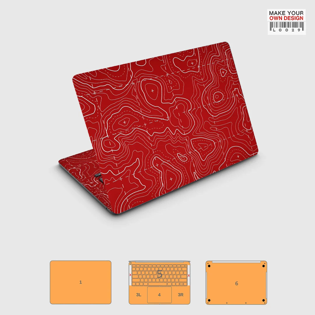 Colorful Skin Sticker for Macbook Pro 16 14 15 M1 M2 M3 M4 2021 2022 2023 2024 Full Wray Sticker Skins