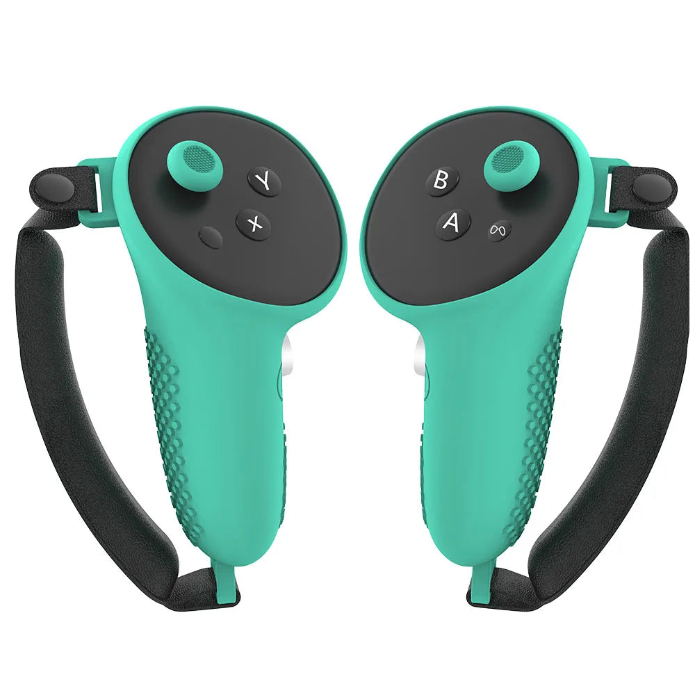 Silicone Protective Case For Meta Quest 3 VR Touch Controller Silicone Cover Skin Handle Grip VR Accessories