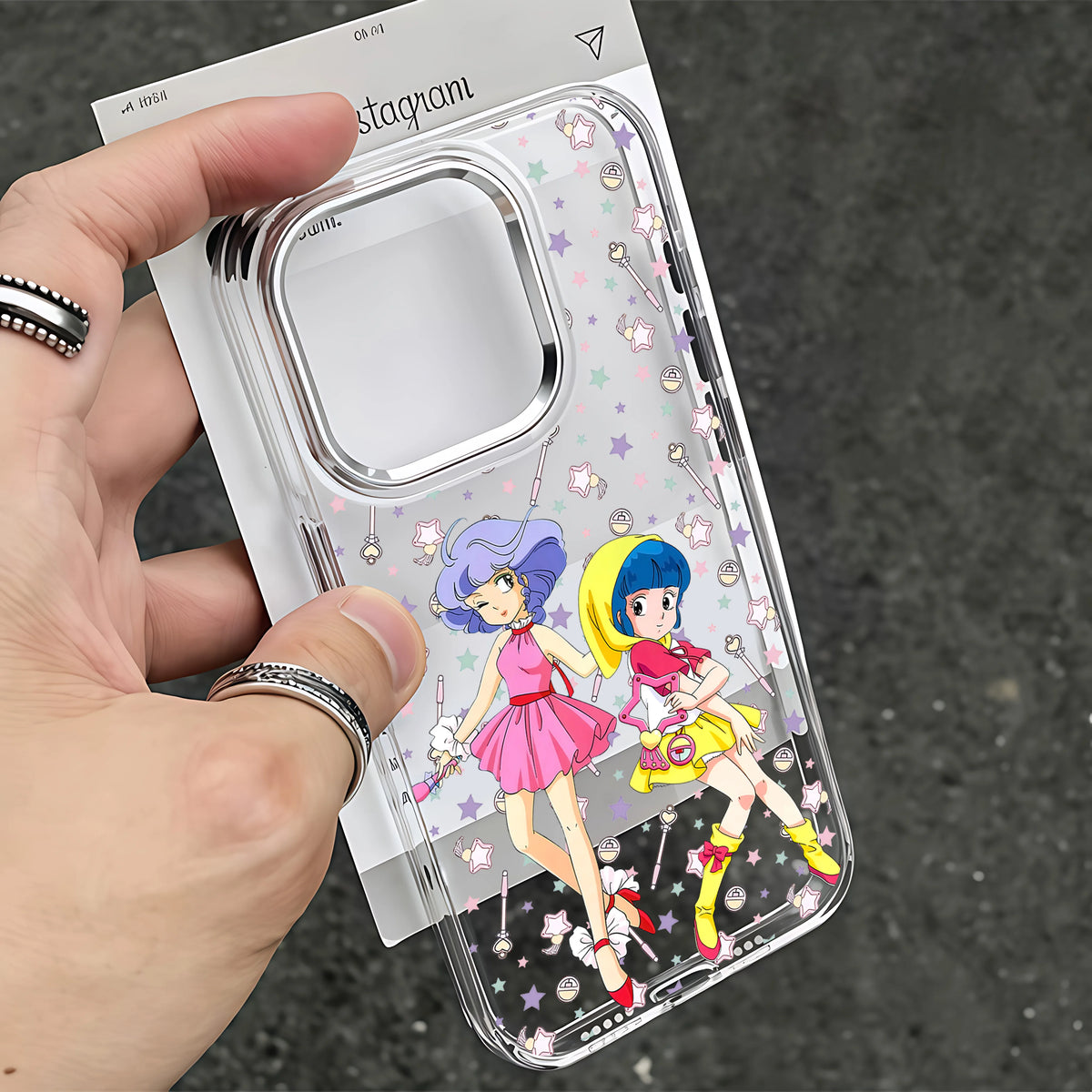 Magical Angel Creamy Mami Phone Case For iPhone 17 16e 16 15 14 13 12 11 mini Pro Max X XR XSMAX 8 7 Air Plus Transparent Soft