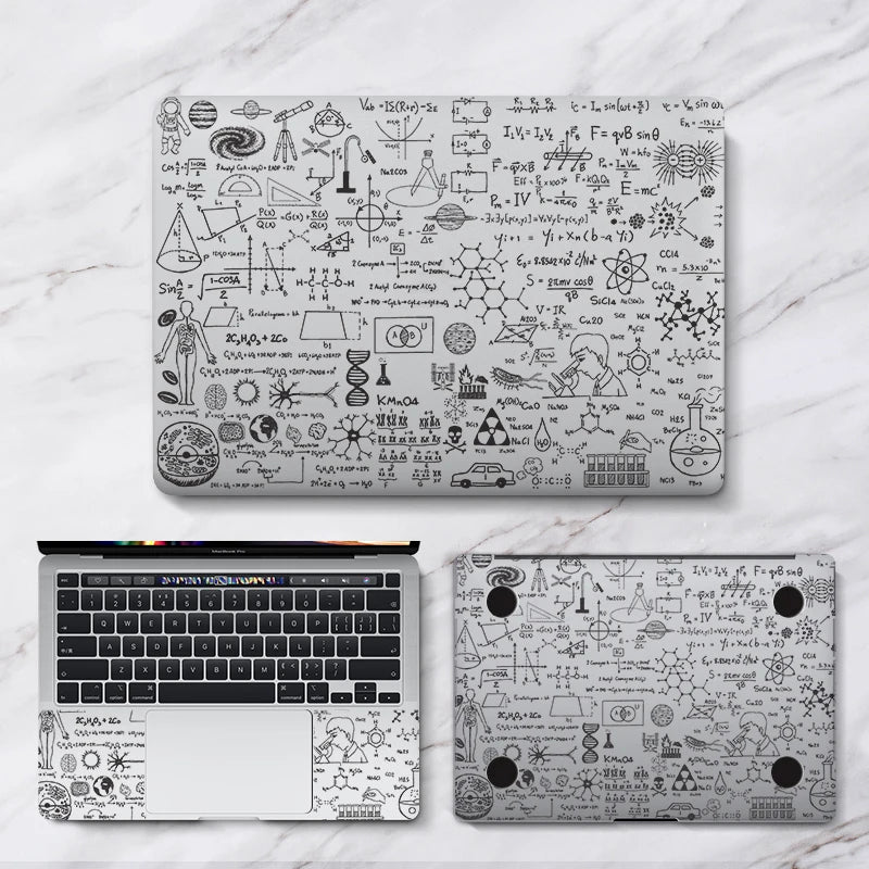 Laptop Skin Sticker for Macbook 13.3 inch Air Pro 2020 UA Print PET Protective Decal Sticker A2337 A2338 Anti-Scratch Waterproof