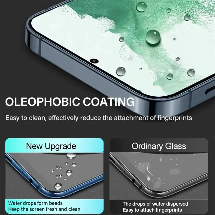 2PCS Fingerprint Unlocking Tempered Glass For Samsung Galaxy S25 S24 Ultra S25 S24 Plus Screen Protector For Samsung S24 S25