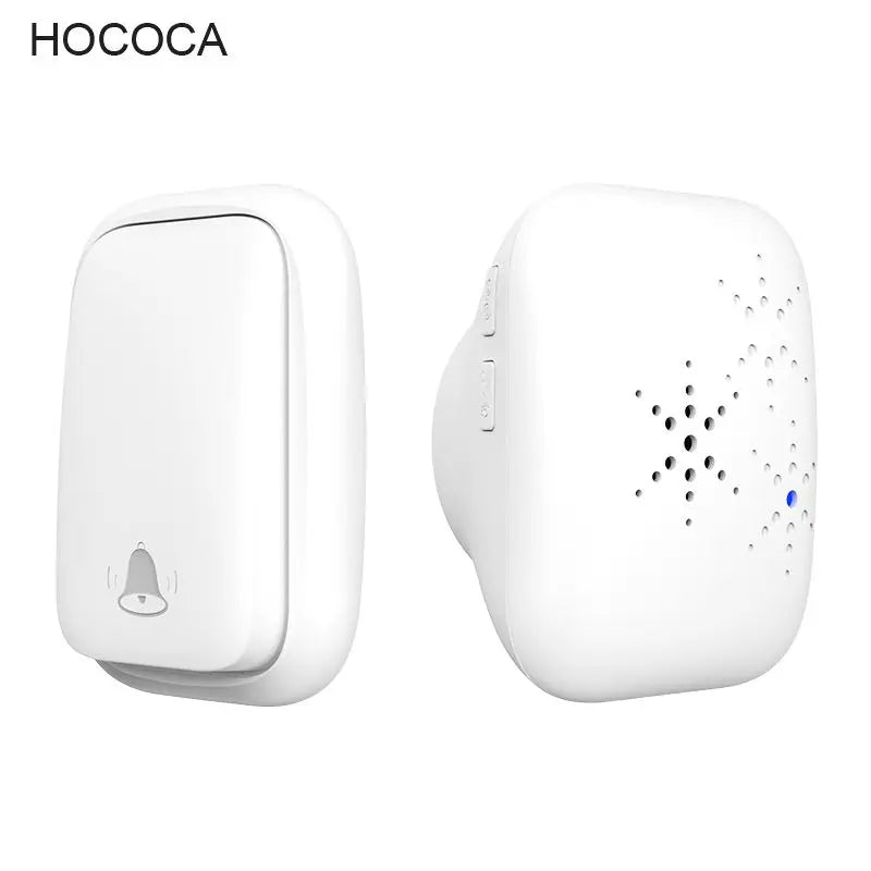 New Long-Range Self Powered Wireless Door Bell No Battery Waterproof 60 Ringtones Kinetic Doorbell EU US UK Plugs Optional