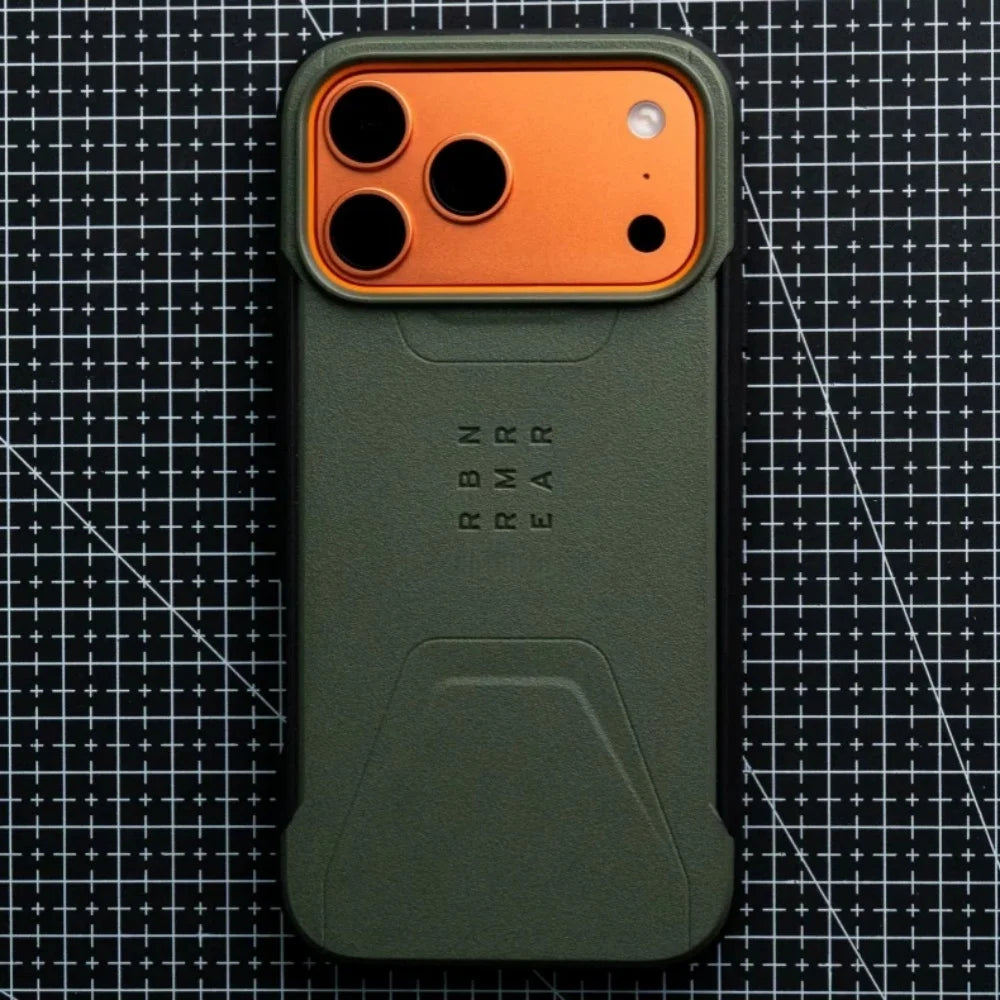 Magnetic Shockproof Armor Phone Protective Case For iPhone 17 Pro Max 17Air 16 15 14 13 12 Ua-g Heavy Impact-Resist Rugged Cover