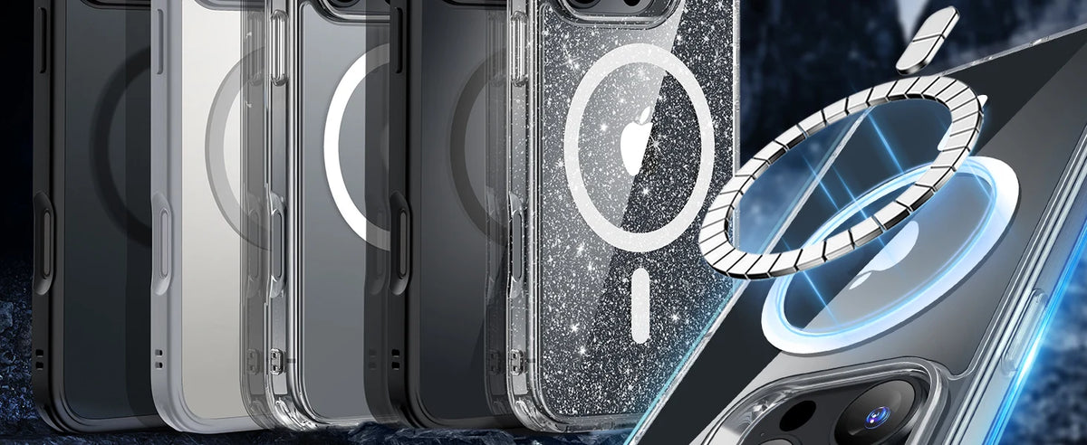 ESR for iPhone 16/15/14 Pro Max Magnetic Case for iPhone 16/15/14/13/16e Protective Case with HaloLock Powerful Back Cover
