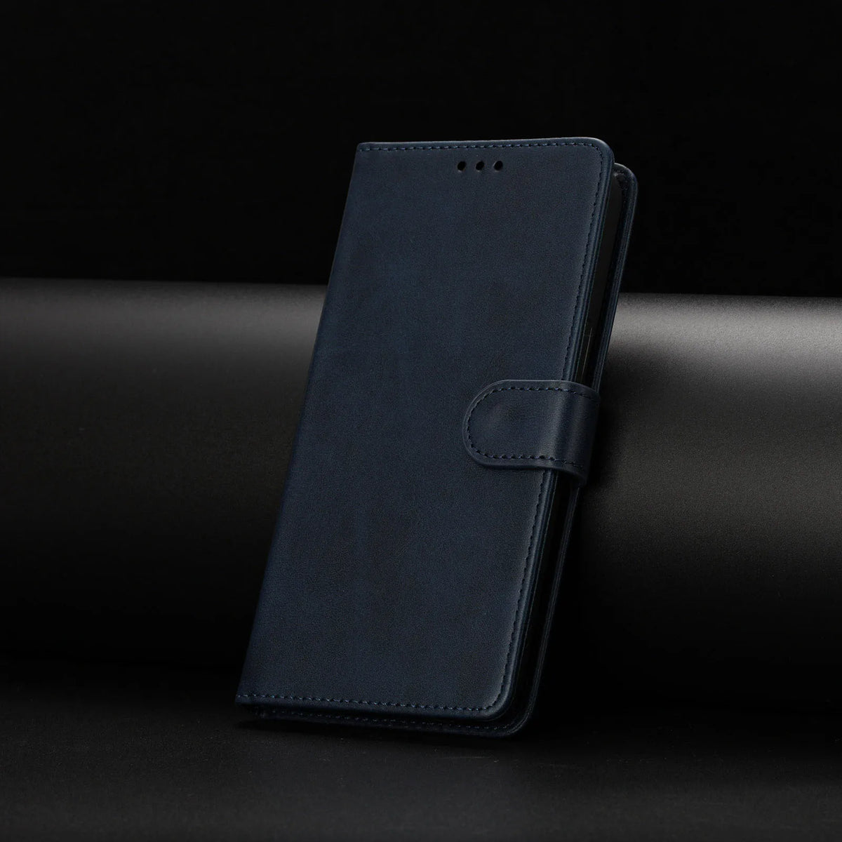 Solid Color Leather Flip Case For Motorola Moto G86 G56 G06 G75 G55 G35 G15 G05 G84 G54 Power G34 G24 G14 G04 Wallet Cover