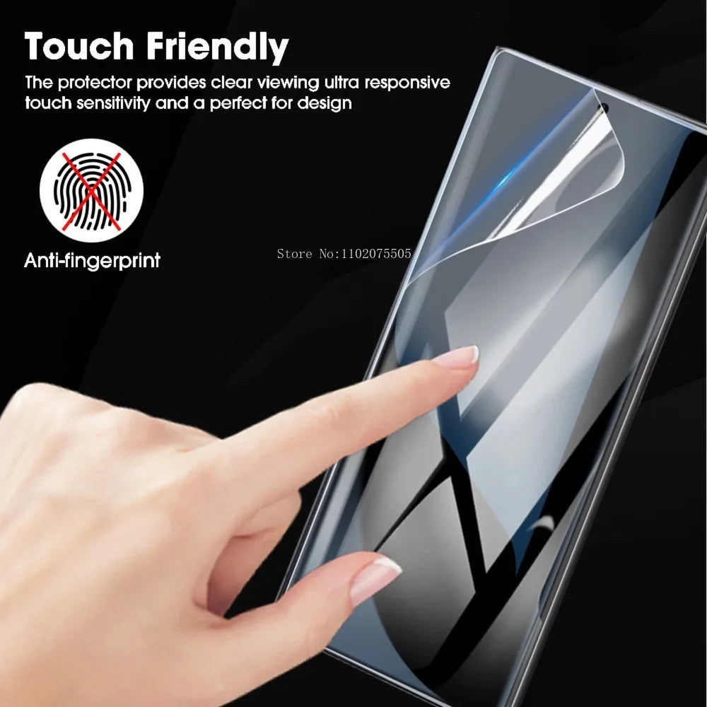 Privacy Hydrogel Film for Samsung Galaxy S25FE S25Edge S25Ultra S25Plus Screen Protector for Samsung S26 Plus S26 Ultra Film