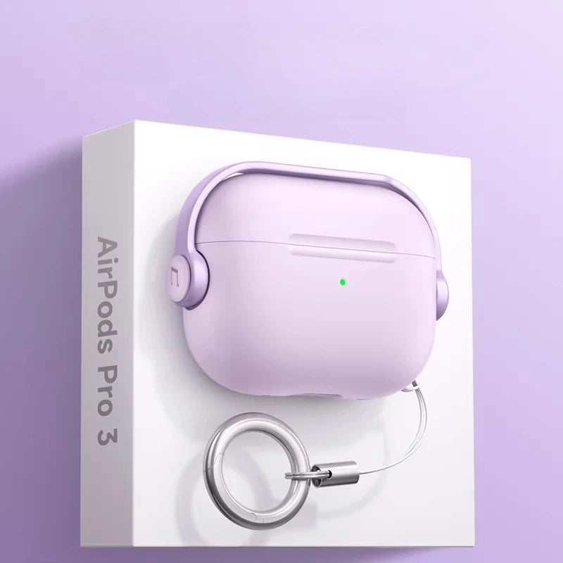 For AirPods Pro3 Protective Case for AirPod 4th Generation Creative Lock for AirPods1 2 3 4 Earphone Case Pro2 Protective Case 