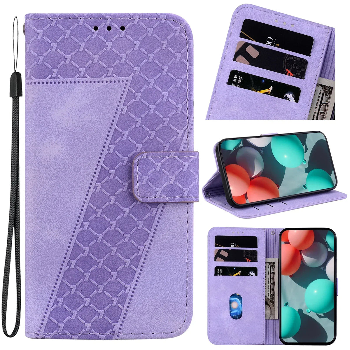 Stand Flip Wallet Case For Google Pixel 4 5 6 6A 8 8a 9 7 7A Pro Pixel 9 Pro 3A XL Leather Protect Cover