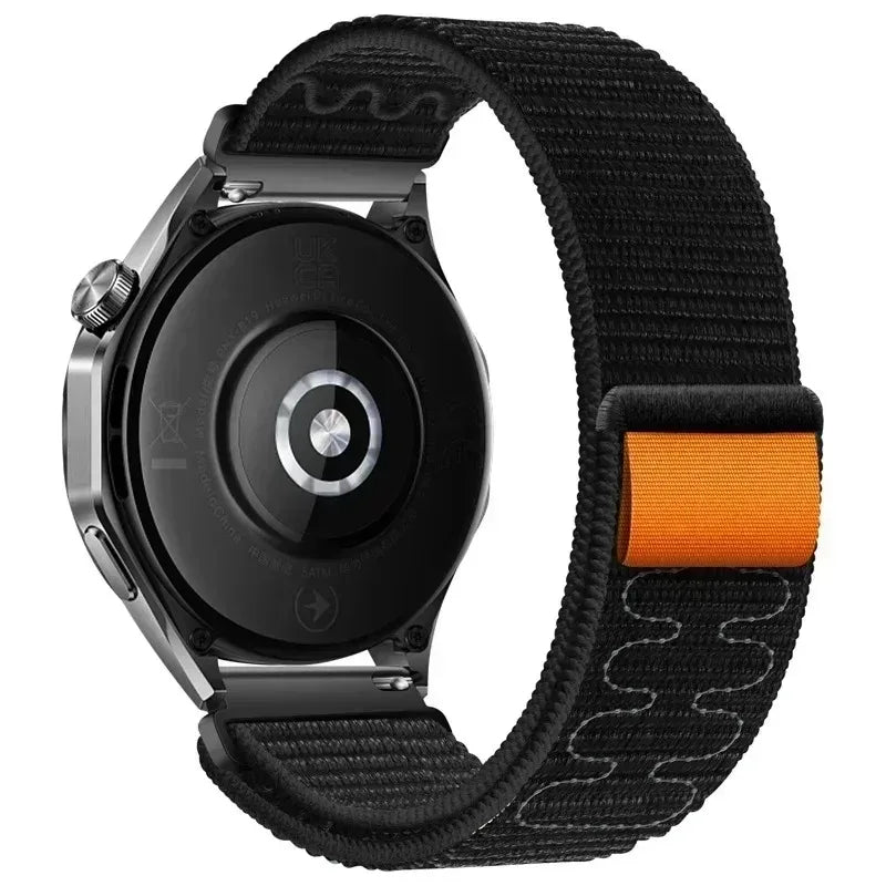 20mm 22mm Nylon Strap For Amazfit T-Rex3 Pro 44mm 48mm/Active 2 square Braided Bracelet Band For Amazfit Bip 6-5/Balance 2/Helio