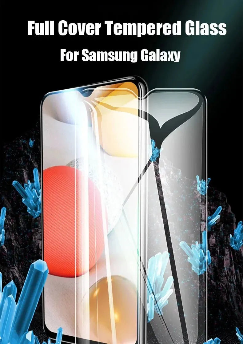 5Pcs HD Screen Protector For Samsung Galaxy A51 A52 A53 A54 A70 A71 A72 A73 A12 A13 A14 A23 A33 A34 S21 S20 FE Tempered Glass