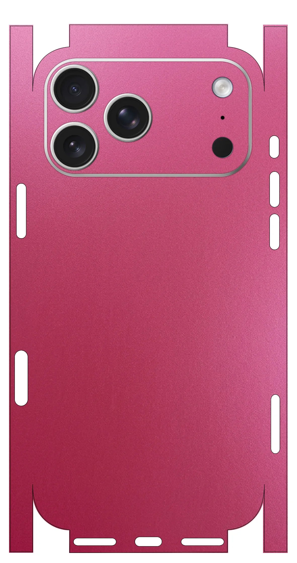 OSCARSKIN Z For Apple iPhone 17 16 15 14 IPhone13 Pro Max Full Body Wrap Decal Skin Plain Color Rear Protective Sticker Film