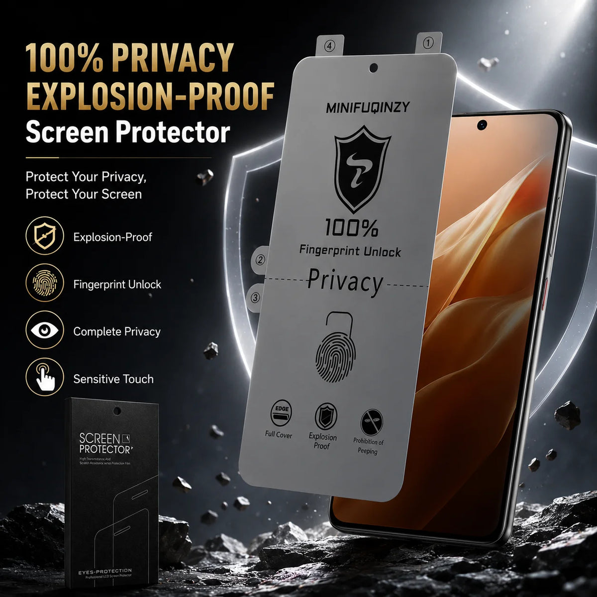 Self Healing Privacy Film For Samsung Galaxy S26 S25 S24 S23 S22 Ultra Plus Screen Protector Scratch Proof Anti Spy 100% Unlock