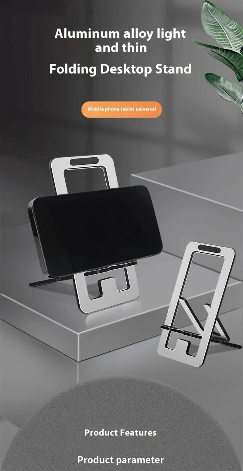 Phone Holder Desktop Lazy Stand Bedside Foldable Multi-Function Smartphone Table Support for Iphone 13 14 15 Pro Max Huawei
