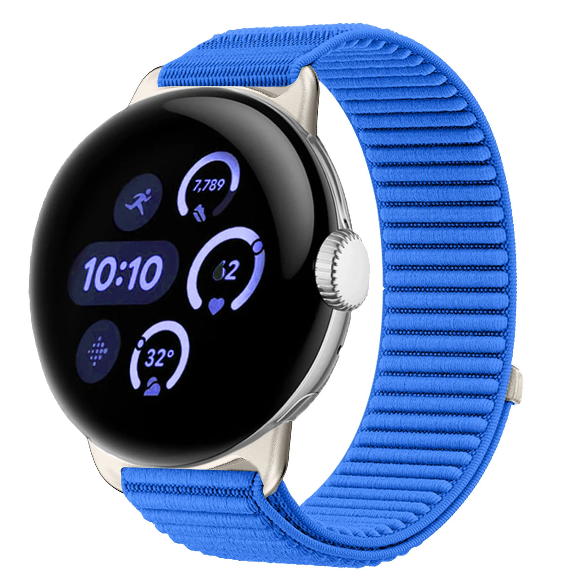 Nylon Loop Strap For Google Pixel Watch 5/4 41mm/45mm Sport Comfortable Wave Bracelet Wristband For Google Pixel Watch 3/2 Belt