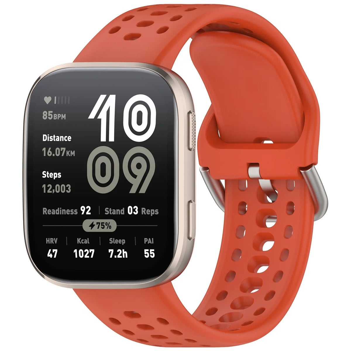 22mm Official Silicone Strap For Amazfit Bip 6 Balance 2 Breathable Bracelet Wristband For Amazfit T-Rex3 Pro GTR 4/3 Helio Belt