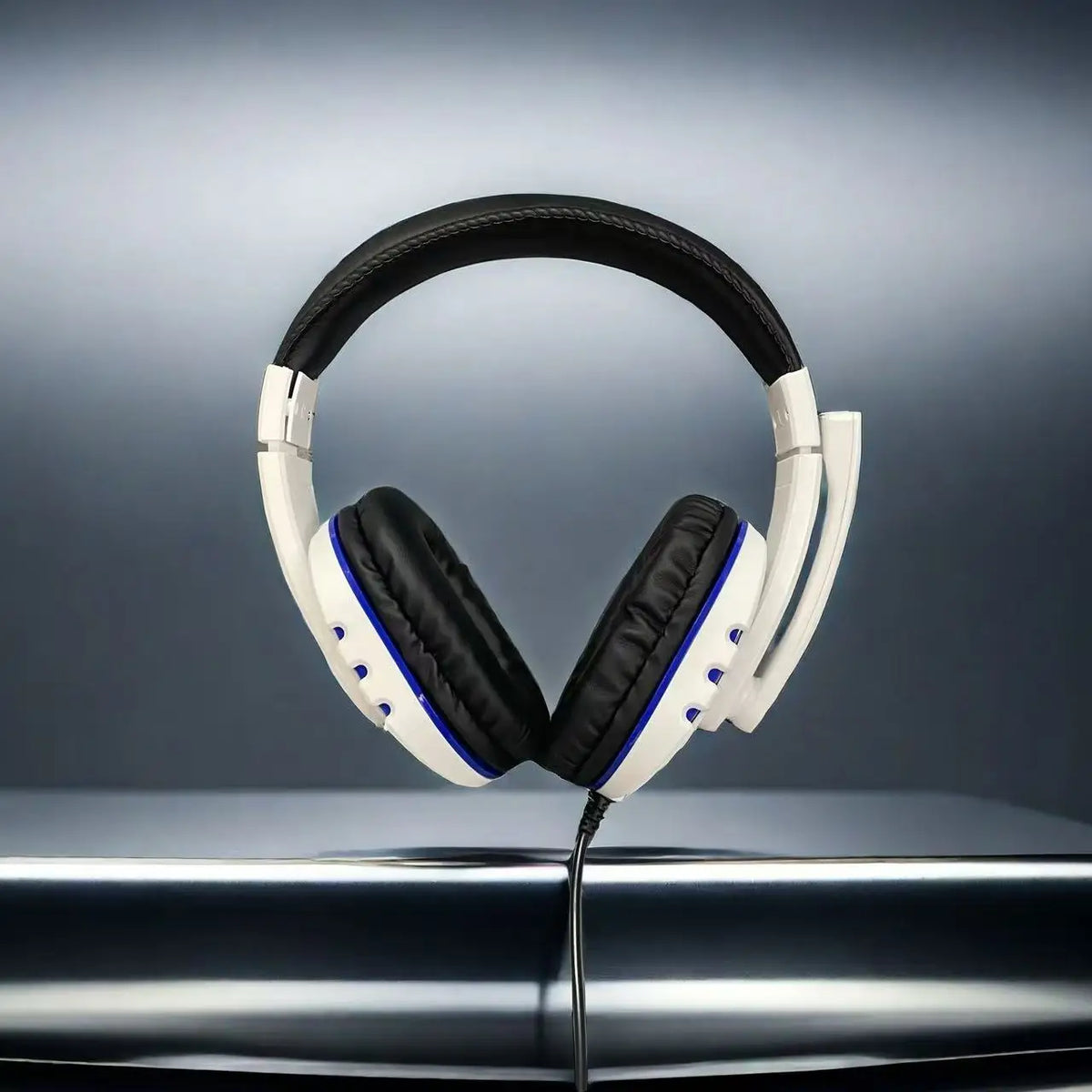 7260 Wired Headphones with Microphone,Suitable for work meetings、Study Recording、Entertainment Games,Compatible:PS4/PS5/Xbox One