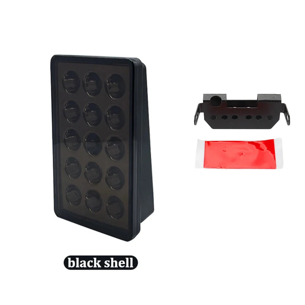 F1 Style Led Brake Pilot Lights 12V 15led Rear Tail Lights Auto Flash Warning Reverse Stop Safety Signal Lamps For Car SUV Moto
