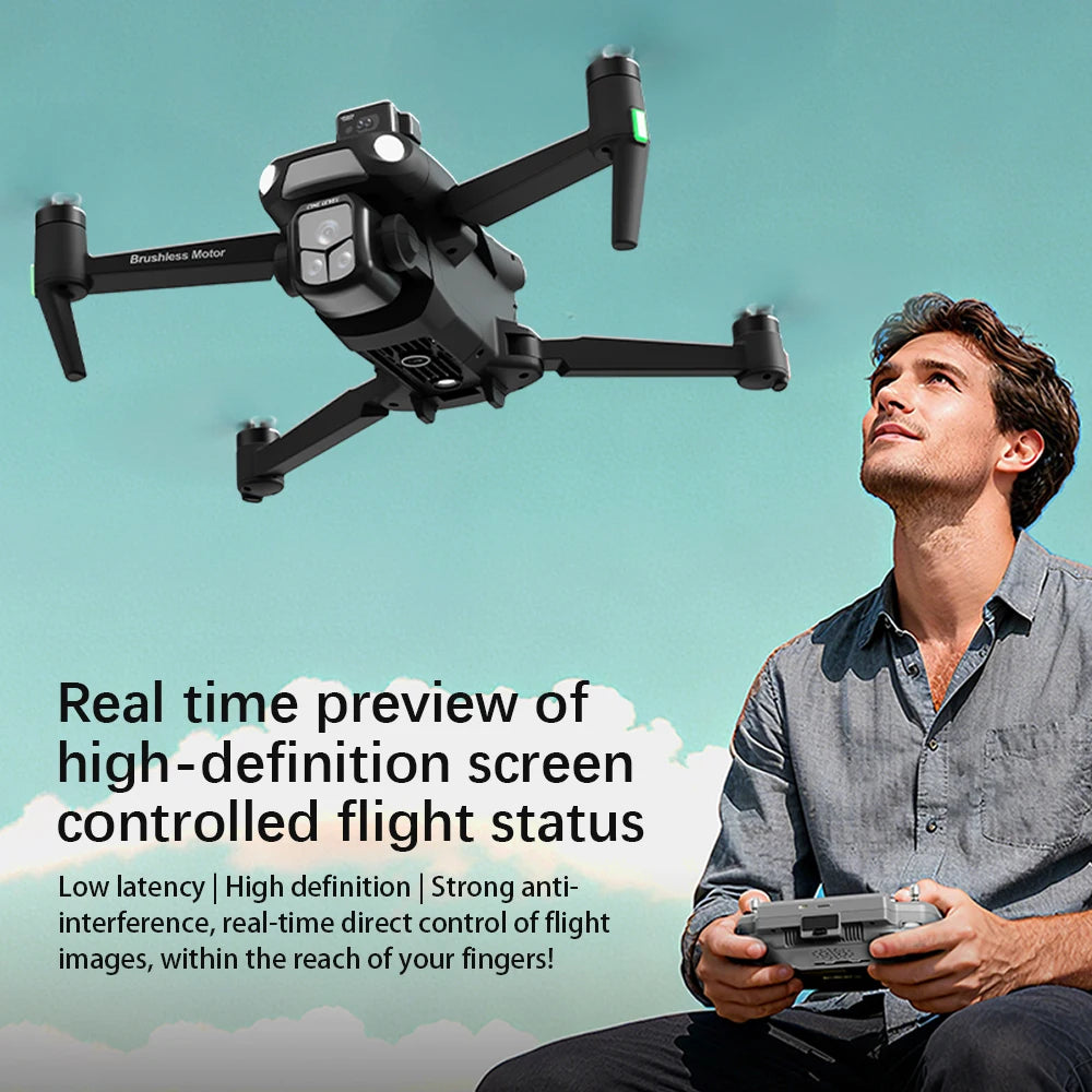 Original A1R 3S GPS Drone 8K Profesional Brushless Laser obstacle avoidance Aerial Optical Foldable Quadcopter Mini 4K Dron