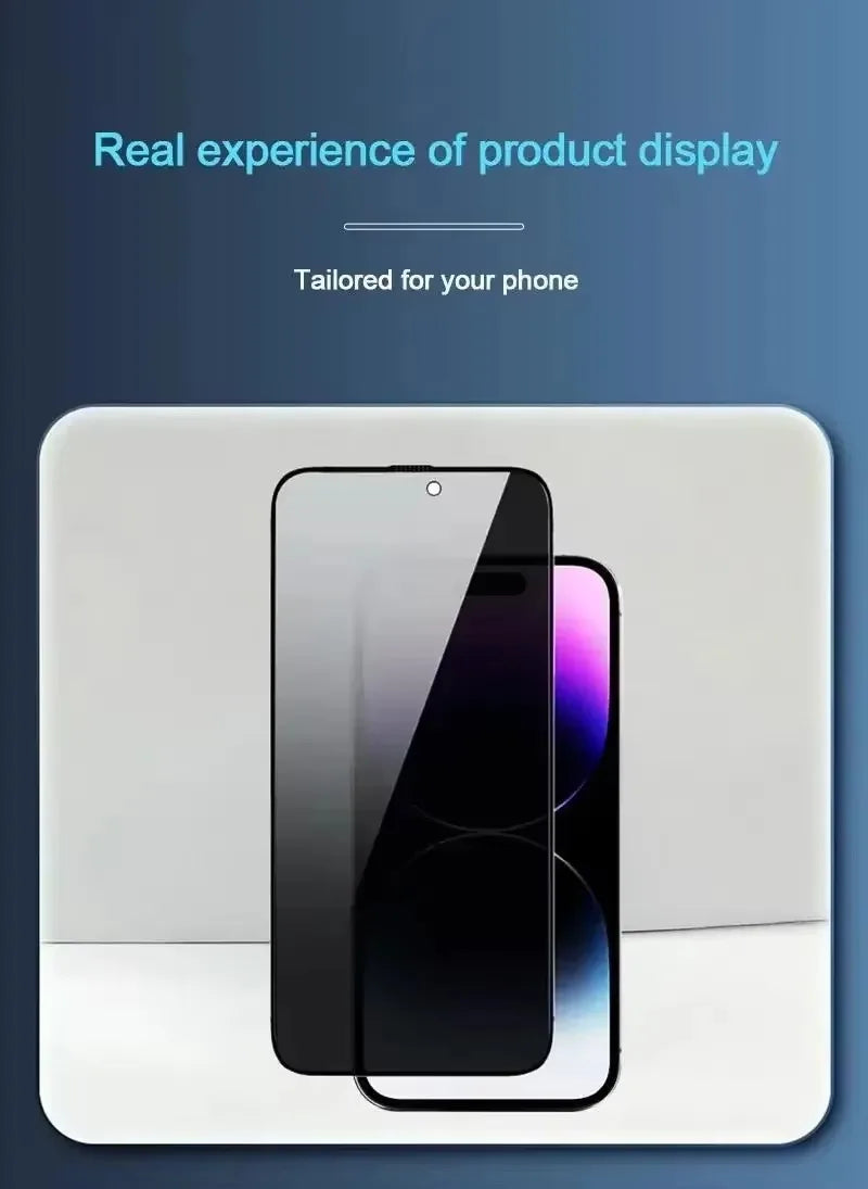 1-3 PCS Anti Scratch Privacy Temered Glass For iPhone 18 17 16 Pro Max 17 16 15 14 13 Pro 16 15 14 Puls 17e 16e Screen Protector