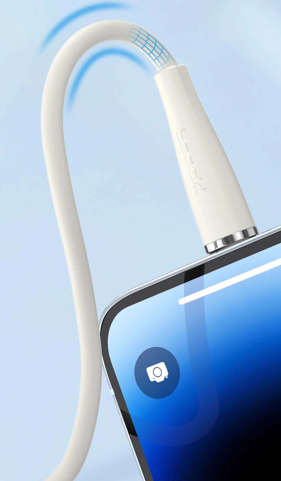 Toocki USB Cable For iPhone 15 14 13 12 11 Pro Max XR XS 8 7 6 Plus Fast Charging Wire For iPhone Charger Charging Cable Cord