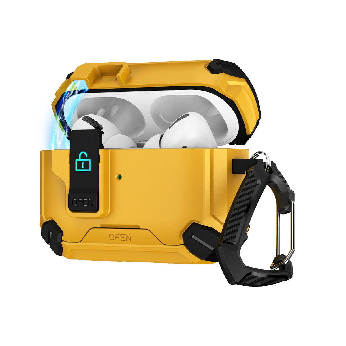 Phone Holder Security Lock Cover For AirPods Pro 3 2025 Case For AirPods Pro3 Pro 3rd Gen 2025 Cases Shockproof Headphone Cover