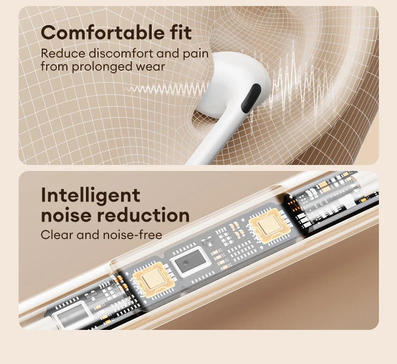 Lenovo YF02 Wired Gaming Headphones 3.5mm/Type-C For Mobile Phones Computers And More HiFi Sound Music Wired Earphones With Mic