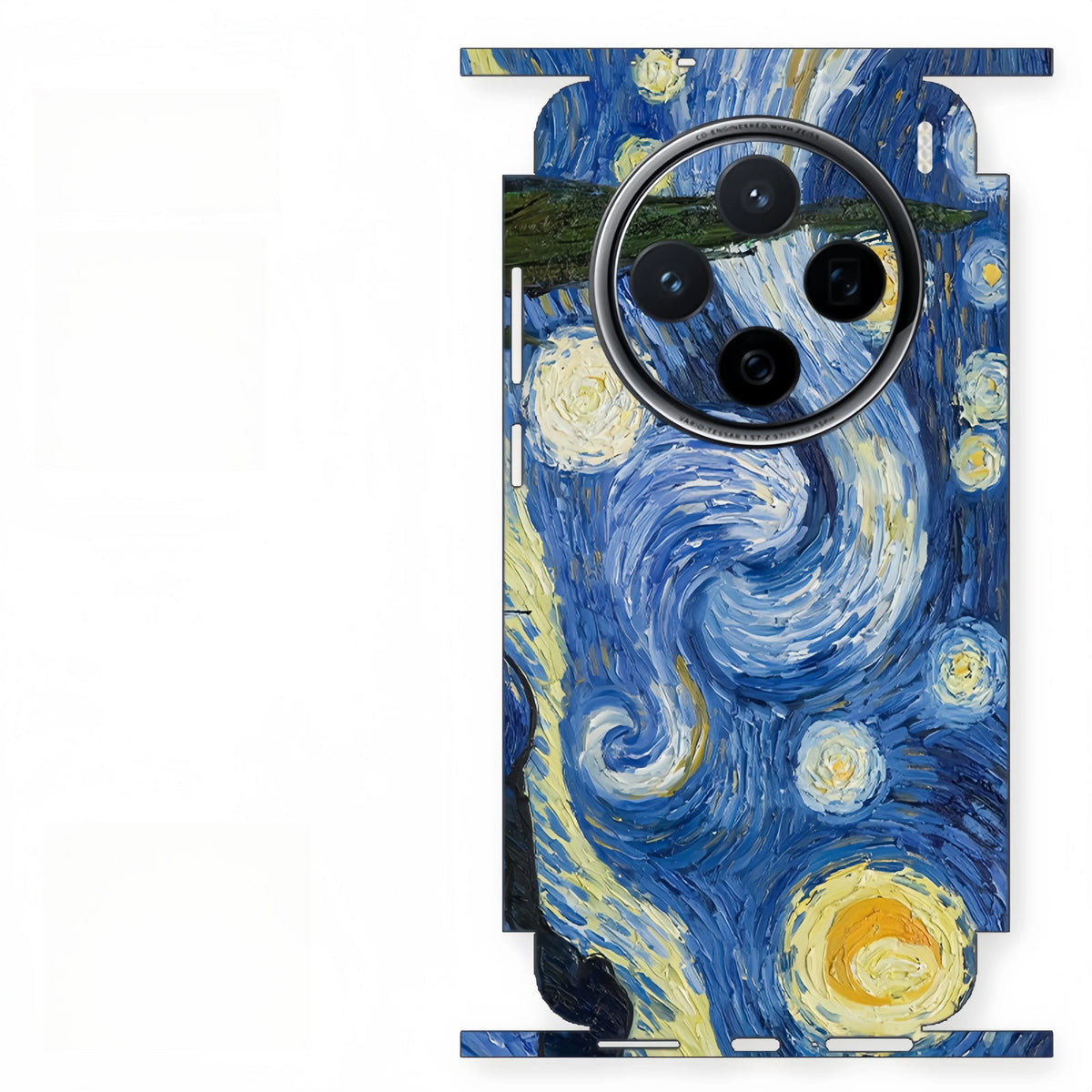 Colorful Sticker for VIVO X200 X300 PRO Back Screen Protector with Hing Side Skin Protective Film