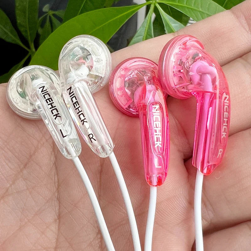 NICEHCK Traceless Colorful HIFI In-ear Earphone 15.4mm Dynamic Unit Sport Music Headset Microphone Earbud IEM Vido MX500 MX980
