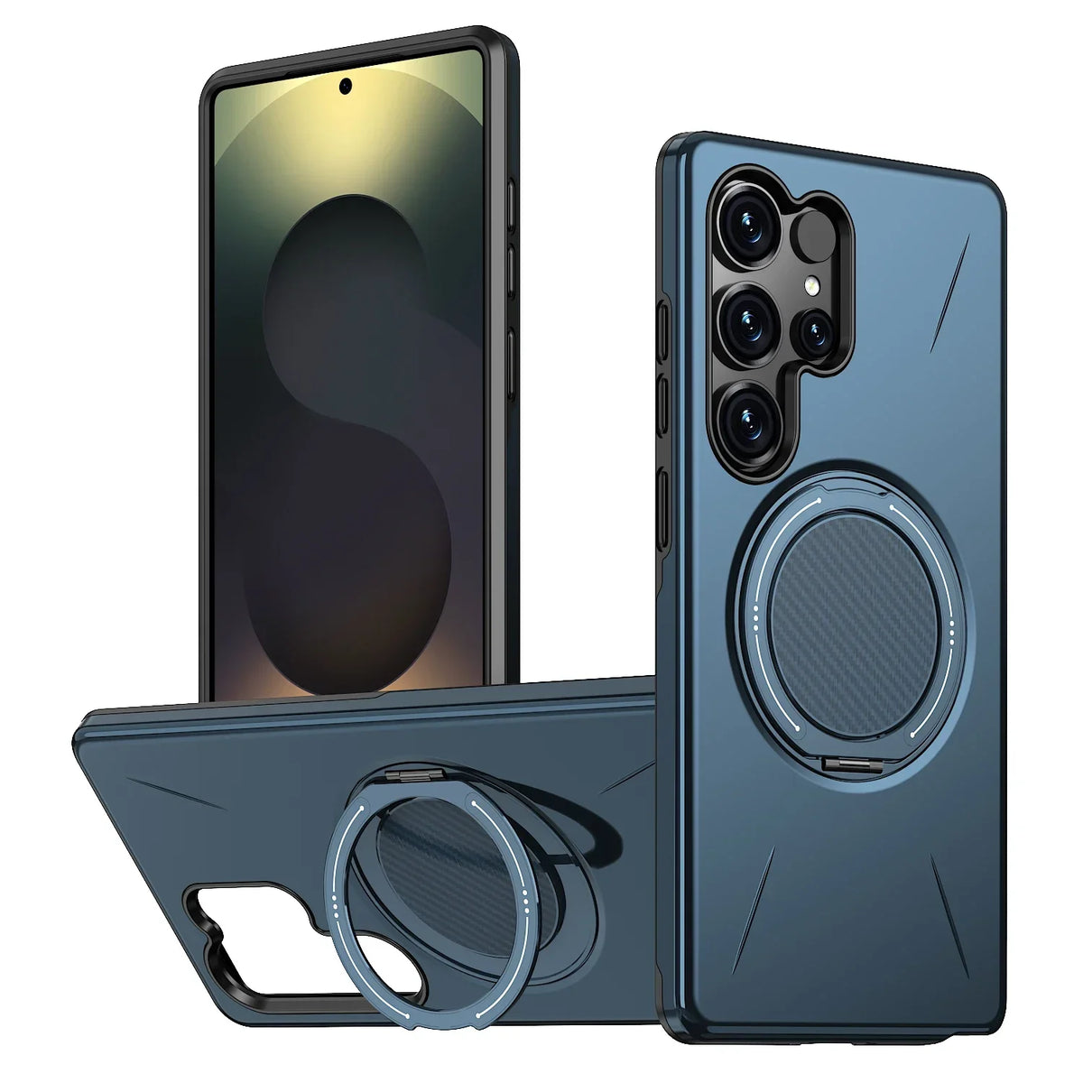 360° Magnetic Bracket Case For Samsung Galaxy S26 S25 S24 S23 S22 Ultra S25 FE S24FE S25Edge For Magsafe Shockproo Cover Fundar