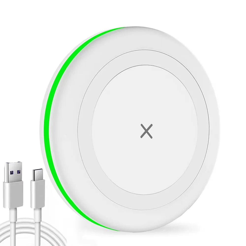 30W Wireless Charger LED Phone Charger Stand Suitable for IPhone17 -12 Pro Max 8 - Fast Charging Base for Xiaomi Samsung S25 26