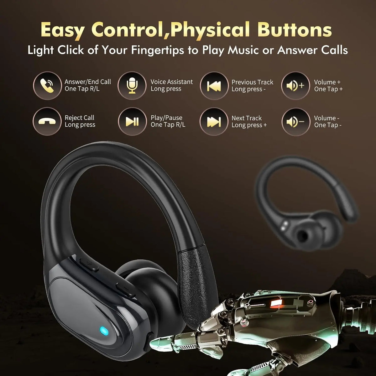 New BX17 TWS Wireless Headphone Bluetooth 5.4 Earphone Stereo Headsets Mini Earbud Sports Binaural Earphones with Mic for iPhone