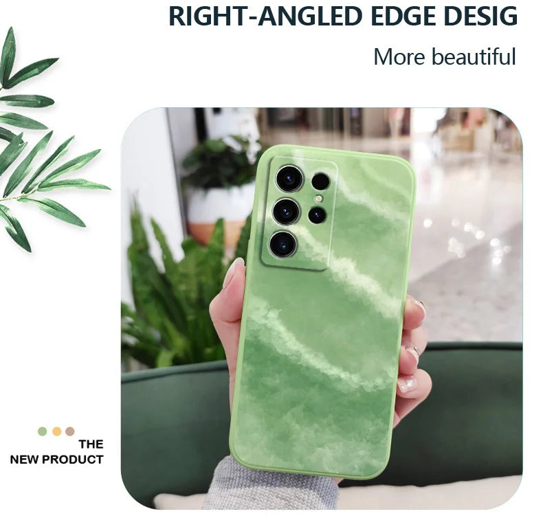 Artistic Patterns Phone Case For Samsung Galaxy S25 S24 S23 S22 S21 S20 Ultra Plus FE Note 20 Ultra 10 9 Plus Cover