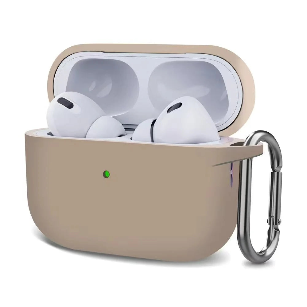 For AirPods Pro2 Case Silicone Earphone Cover For AirPods Pro 2 2nd Generation Cases Headphone Coque Protective Sleeve With Hook