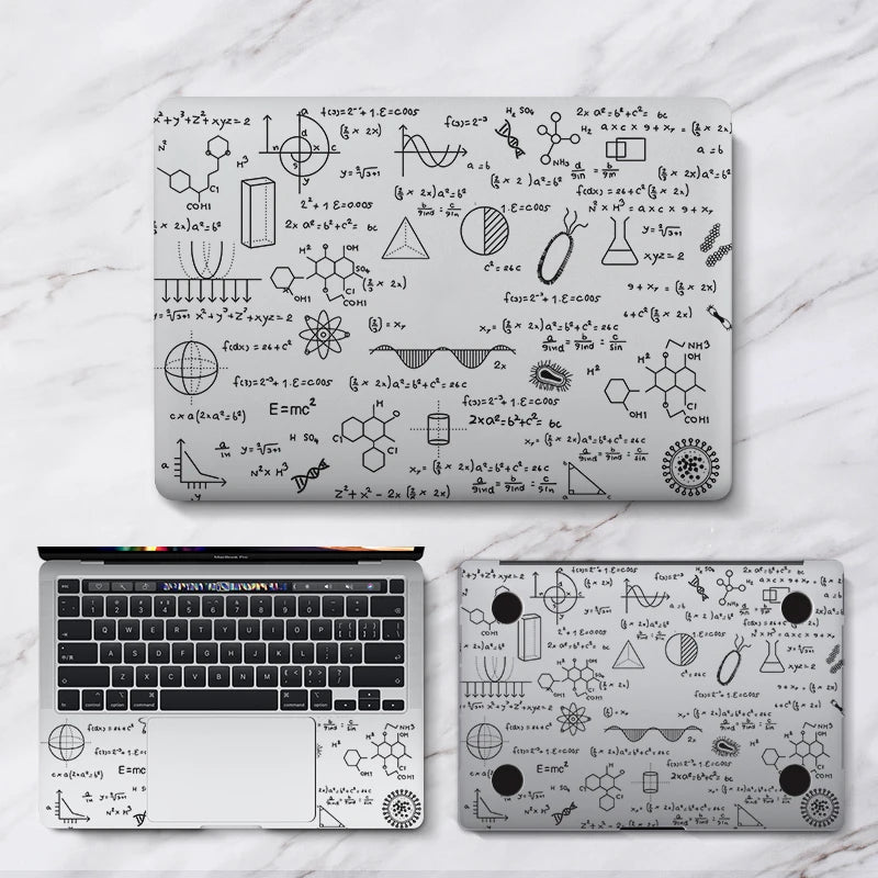 Laptop Skin Sticker for Macbook 13.3 inch Air Pro 2020 UA Print PET Protective Decal Sticker A2337 A2338 Anti-Scratch Waterproof