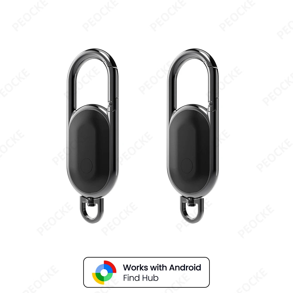 1-4 Pack Android Alternative to AirTag Smart Keychain Tag Anti-Lost GPS Tracker Bluetooth Locator Works With Google Find Hub